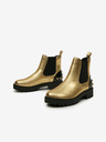 Desigual Biker Gold Ankle boots